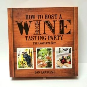 How to Host a Wine Tasting Party: The Complete Kit. NEW IN BOX